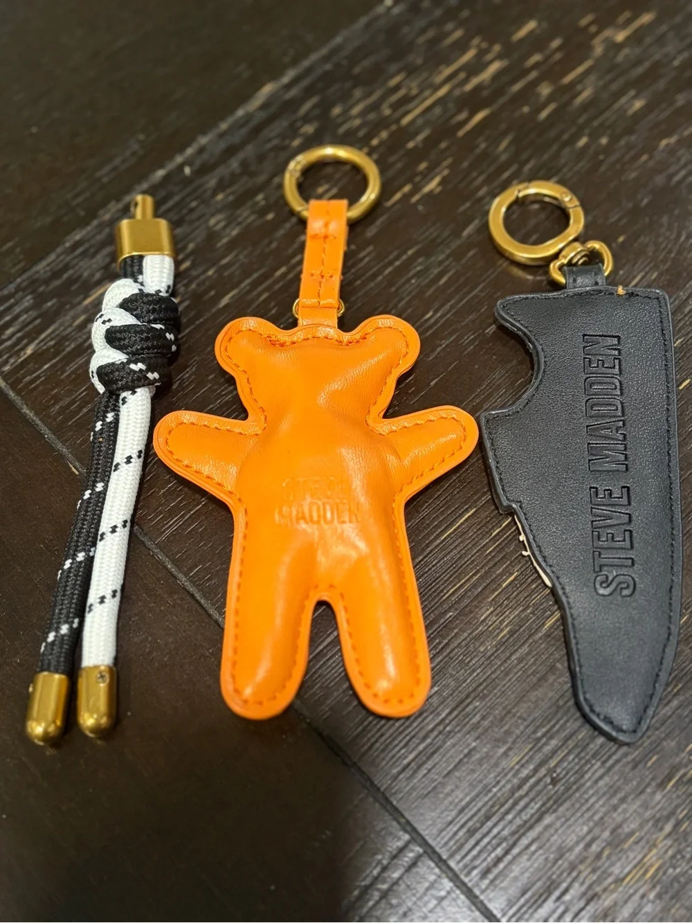 Steve Madden Leather Purse Charms